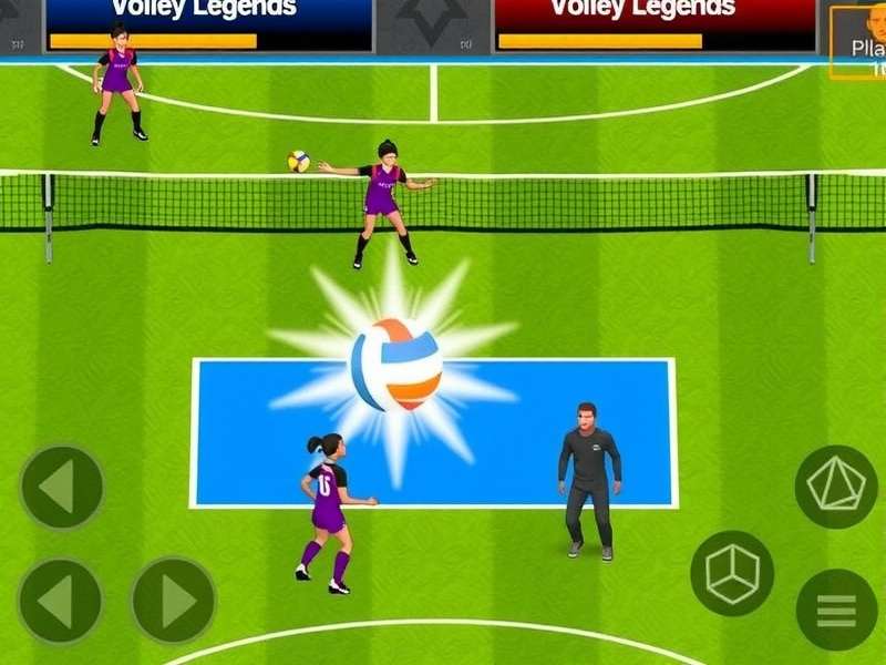 Volley Legends Elite Gameplay Screenshot